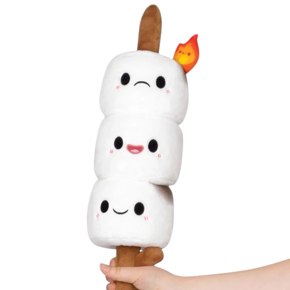 Squishable Marshmallow Stick Comfort Food Collection Large Plush S’mores